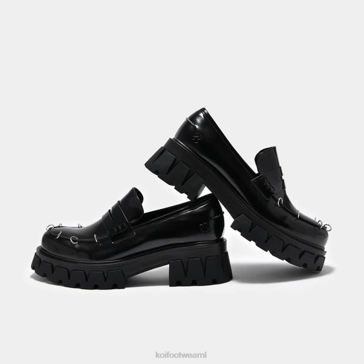 KOI footwear NL - zwart Heren KOI footwear Gensai cyberpunk loafers 4T600204
