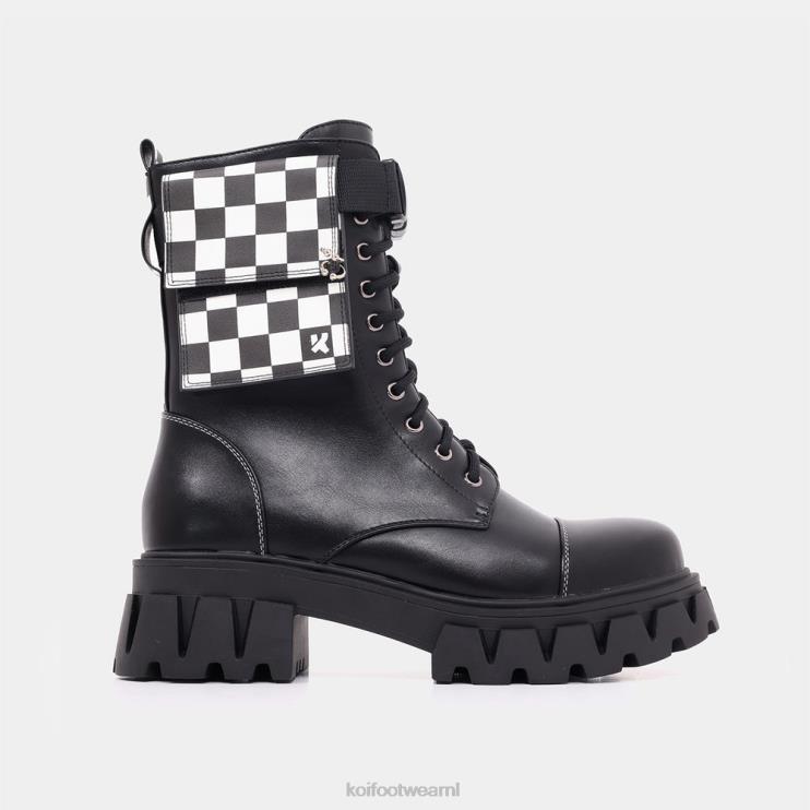 KOI footwear NL - zwart Heren KOI footwear aangewakkerde banshee-gevechtslaarzen 4T600194