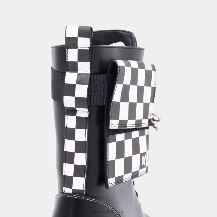 KOI footwear NL - zwart Heren KOI footwear aangewakkerde banshee-gevechtslaarzen 4T600194