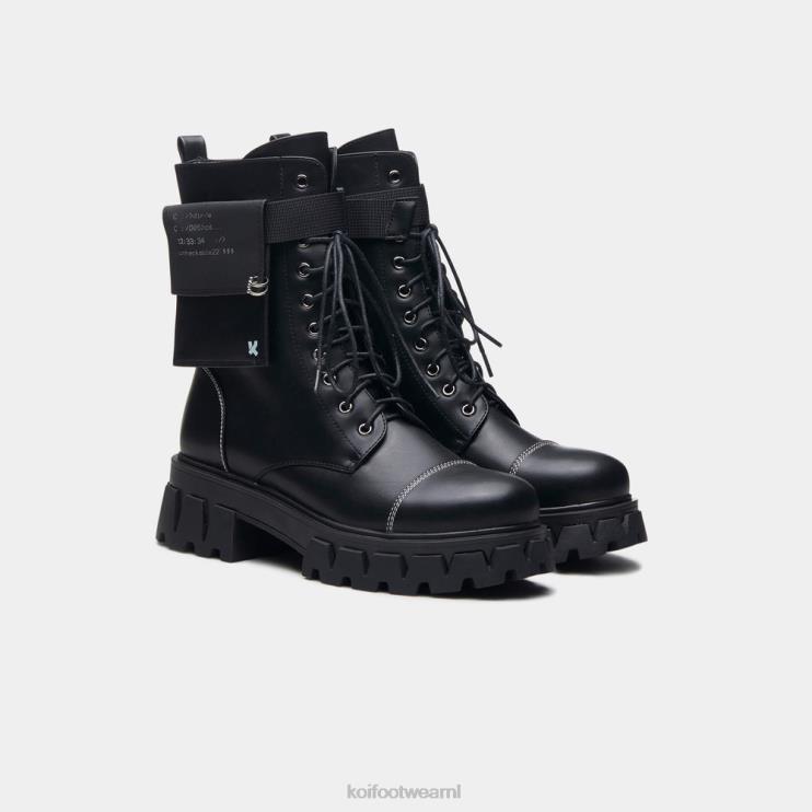 KOI footwear NL - zwart Heren KOI footwear banshee fallout cyberlaarzen 4T600180