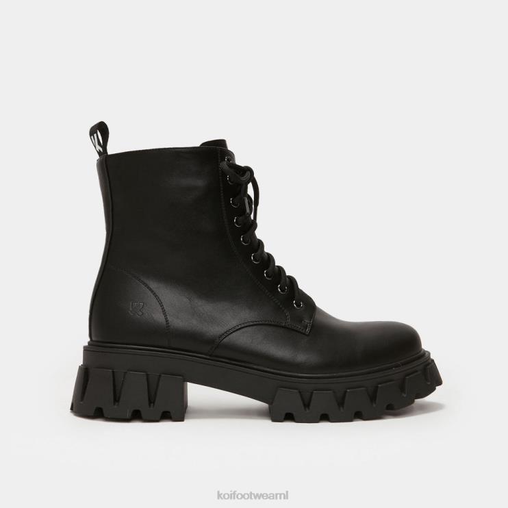 KOI footwear NL - zwart Heren KOI footwear gedempte schaduw veterlaarzen 4T600188