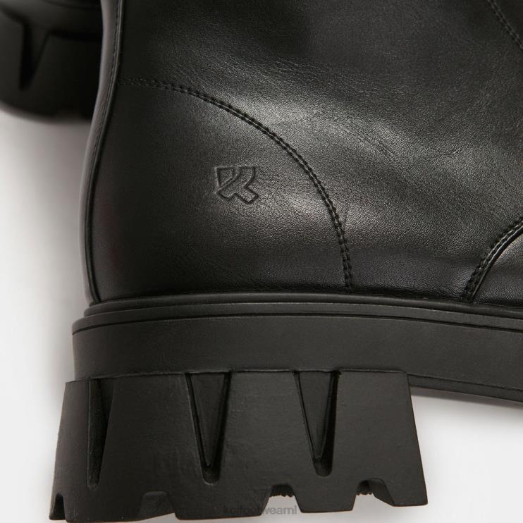 KOI footwear NL - zwart Heren KOI footwear gedempte schaduw veterlaarzen 4T600188