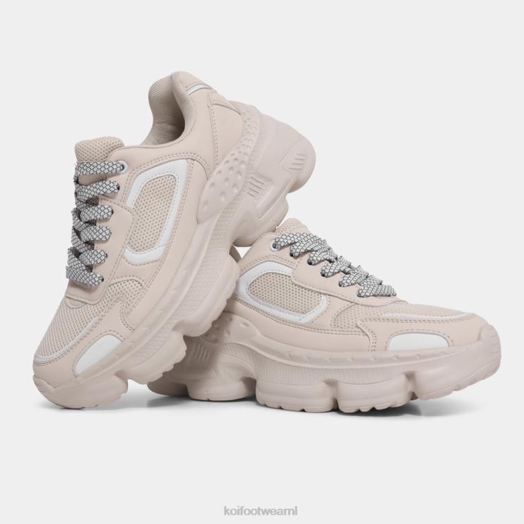 KOI footwear NL - beige Heren KOI footwear atomaire trainers van gebleekt zand 4T600212