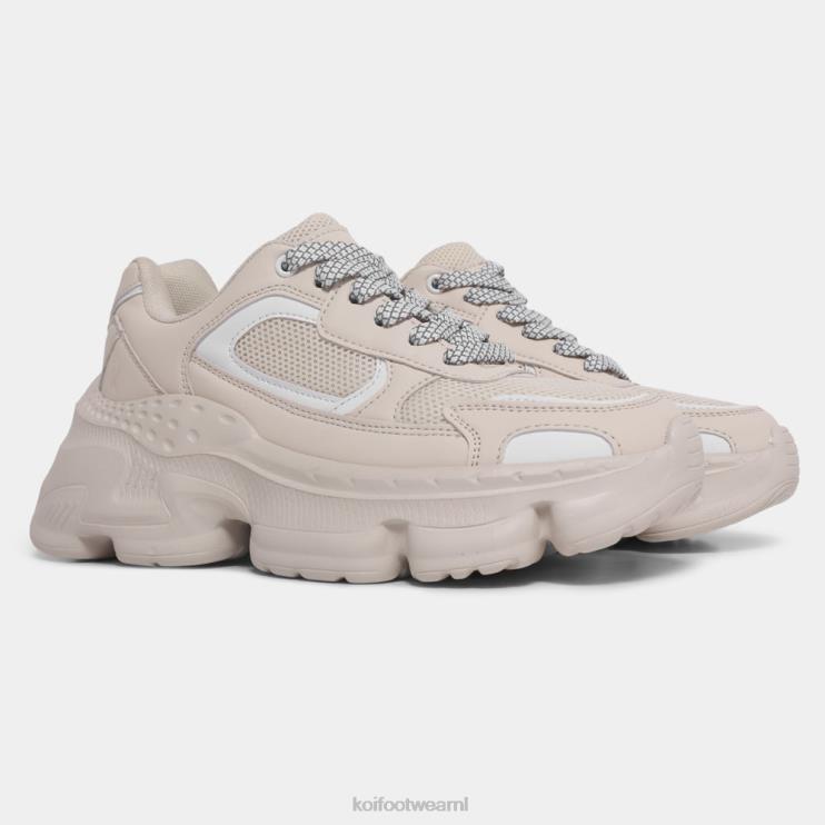 KOI footwear NL - beige Heren KOI footwear atomaire trainers van gebleekt zand 4T600212