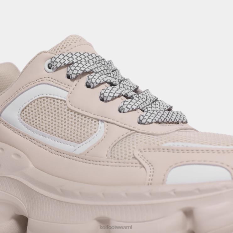 KOI footwear NL - beige Heren KOI footwear atomaire trainers van gebleekt zand 4T600212