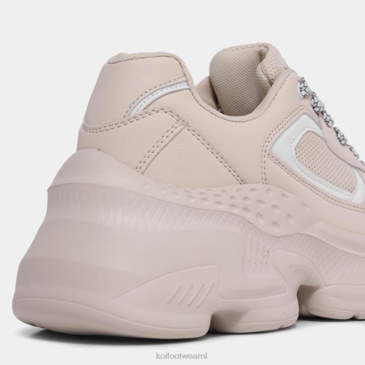 KOI footwear NL - beige Heren KOI footwear atomaire trainers van gebleekt zand 4T600212