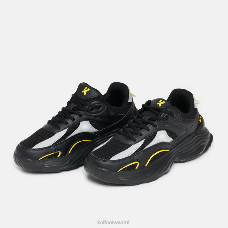 KOI footwear NL - zwart Heren KOI footwear verborgen vallei donkere sneakers 4T600206