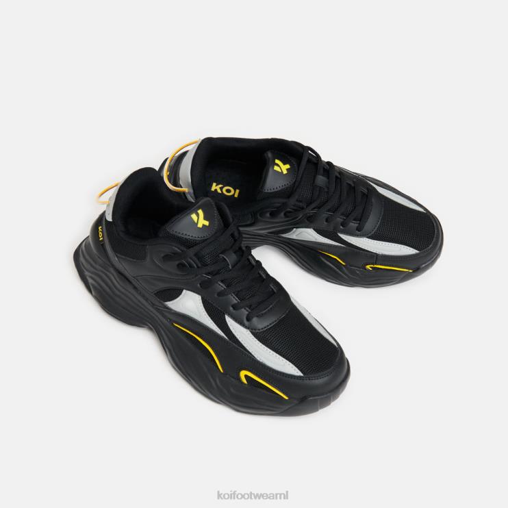 KOI footwear NL - zwart Heren KOI footwear verborgen vallei donkere sneakers 4T600206