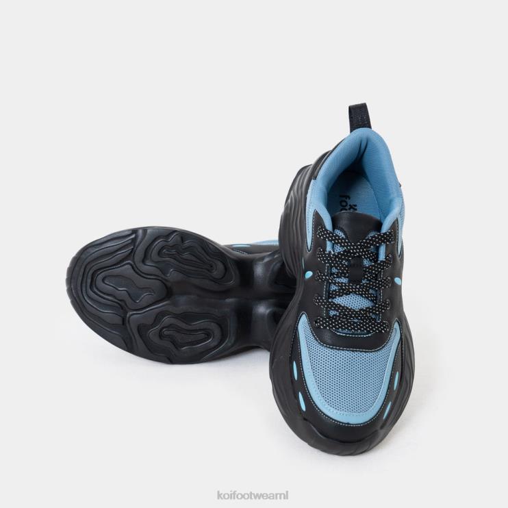 KOI footwear Nederland - blauw Heren KOI footwear Acre cities dikke sneakers 4T600209