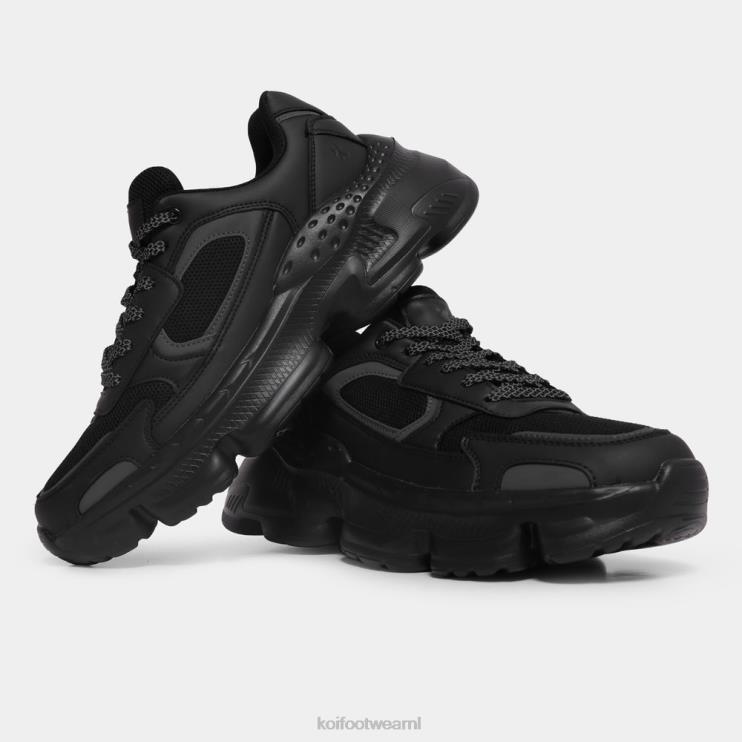 KOI footwear Nederland - zwart Heren KOI footwear atomaire trainers met donkere schaduw 4T600213