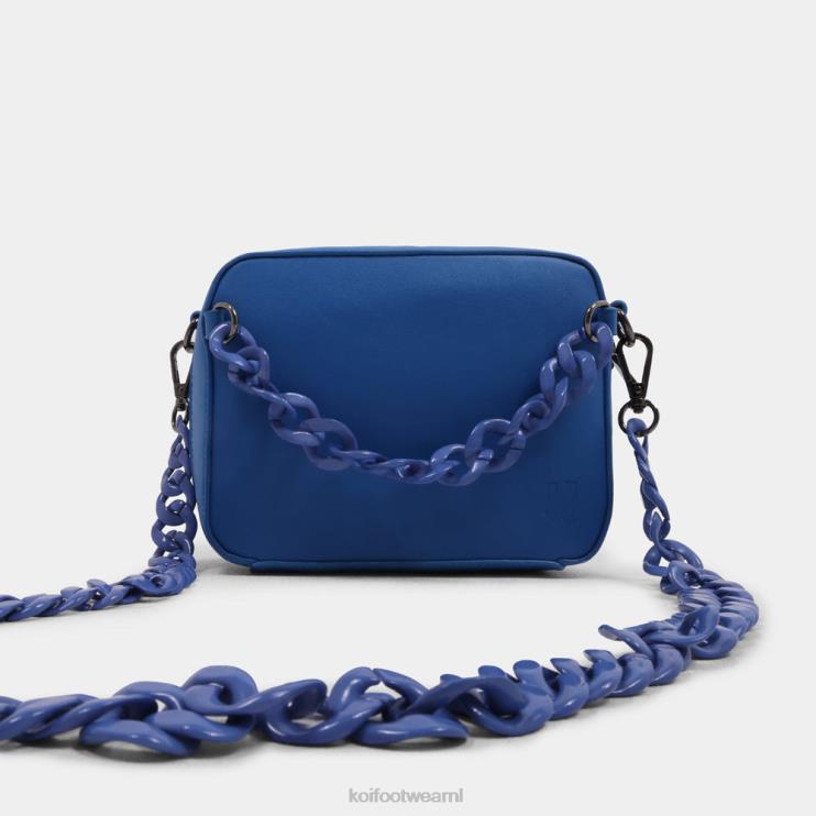 KOI footwear NL - blauw vrouwen KOI footwear blauwe kettingreactie crossbodytas 4T600172