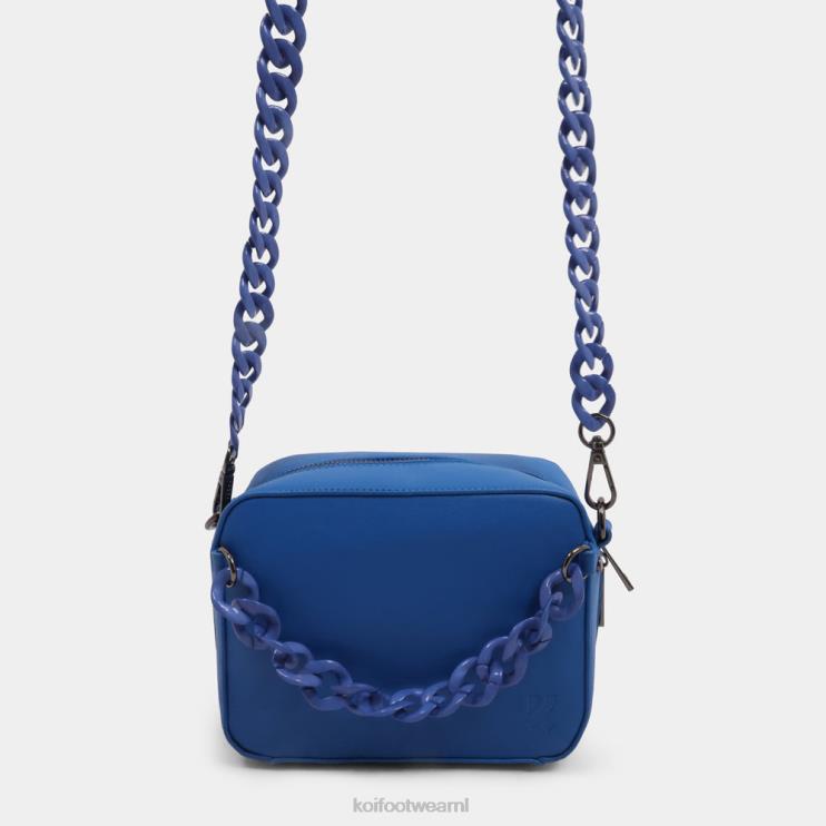 KOI footwear NL - blauw vrouwen KOI footwear blauwe kettingreactie crossbodytas 4T600172