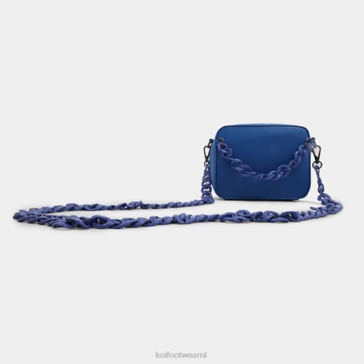 KOI footwear NL - blauw vrouwen KOI footwear blauwe kettingreactie crossbodytas 4T600172