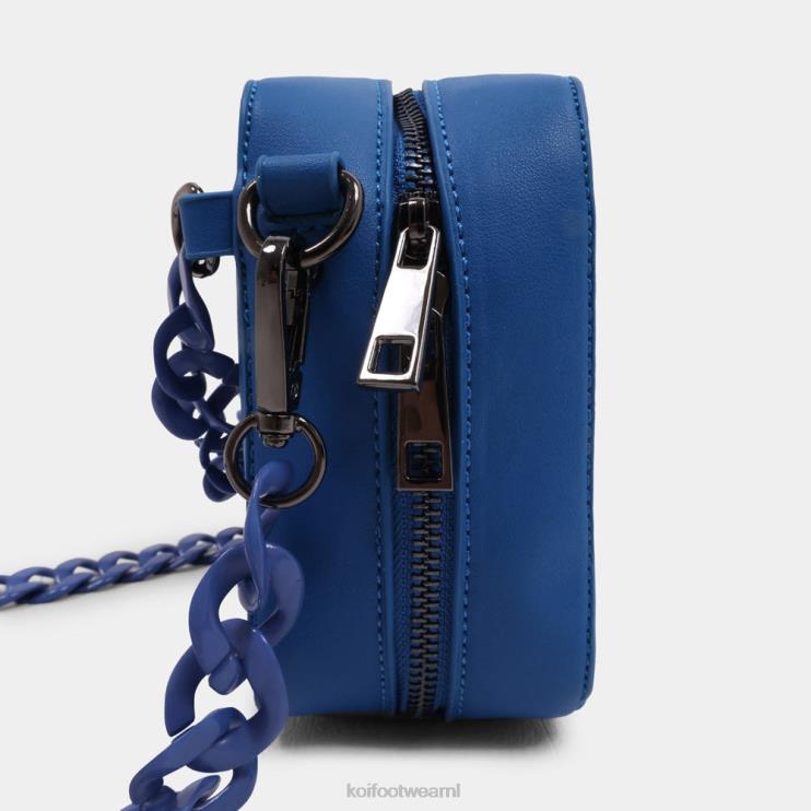 KOI footwear NL - blauw vrouwen KOI footwear blauwe kettingreactie crossbodytas 4T600172