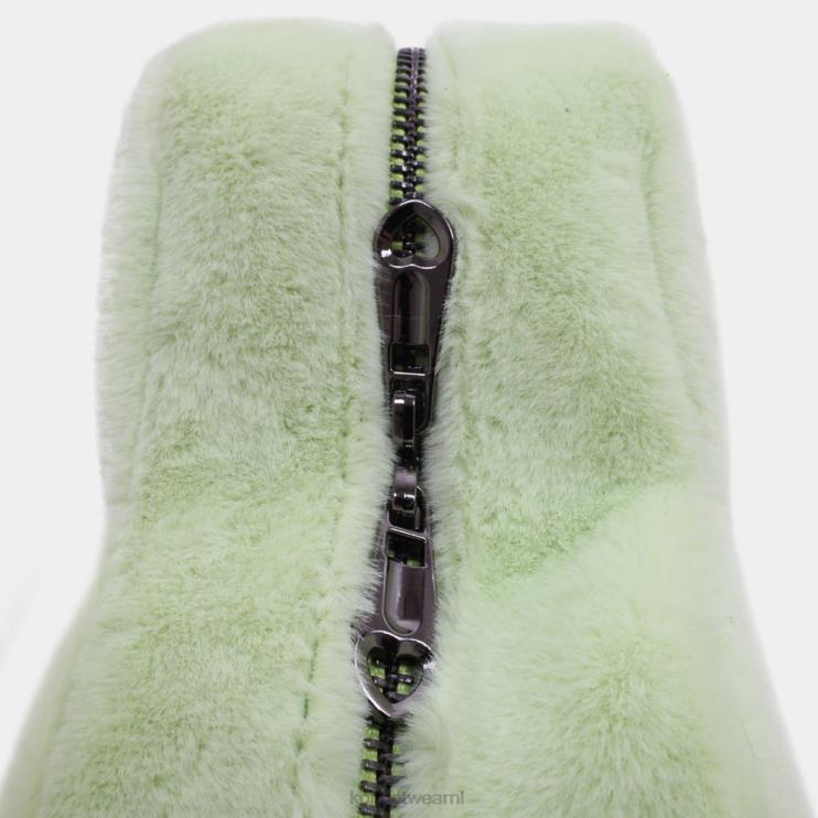 KOI footwear Nederland - groente vrouwen KOI footwear groene wolk hart fladdert kunstbont tas 4T600169