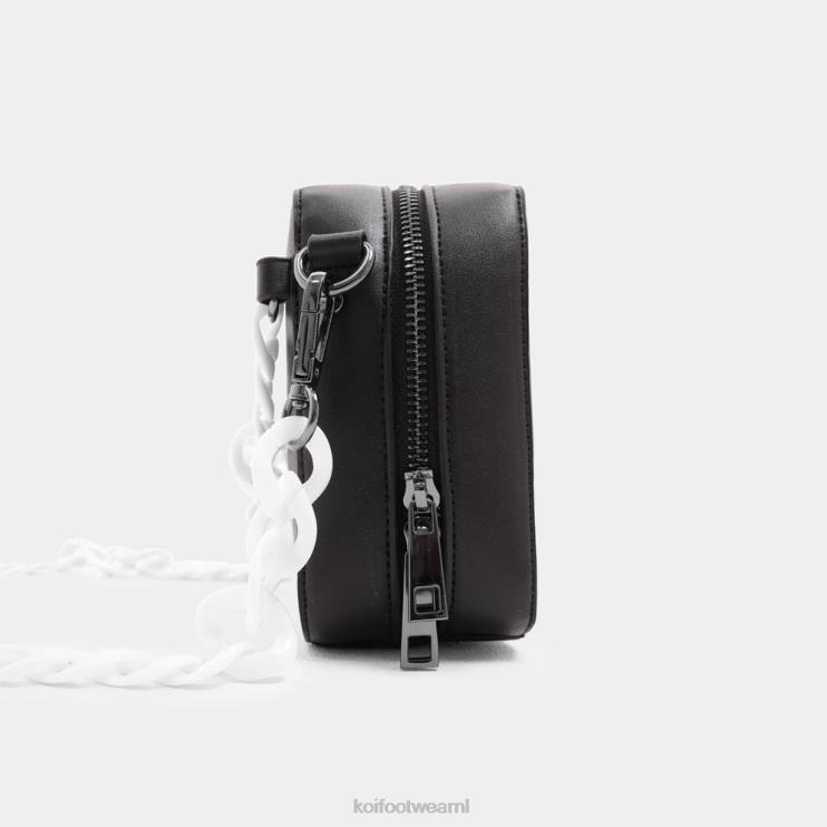 KOI footwear Nederland - zwart vrouwen KOI footwear monochrome kettingreactie crossbodytas 4T600173