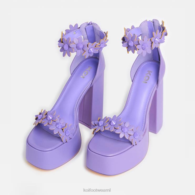 KOI footwear NL - paars vrouwen KOI footwear een geheim lavendel arrangement hakken 4T60048