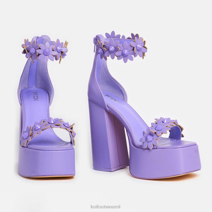 KOI footwear NL - paars vrouwen KOI footwear een geheim lavendel arrangement hakken 4T60048