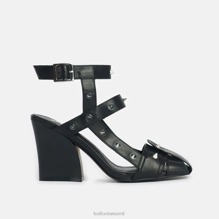 KOI footwear NL - zwart vrouwen KOI footwear chaos blades hakken met bandjes 4T60034
