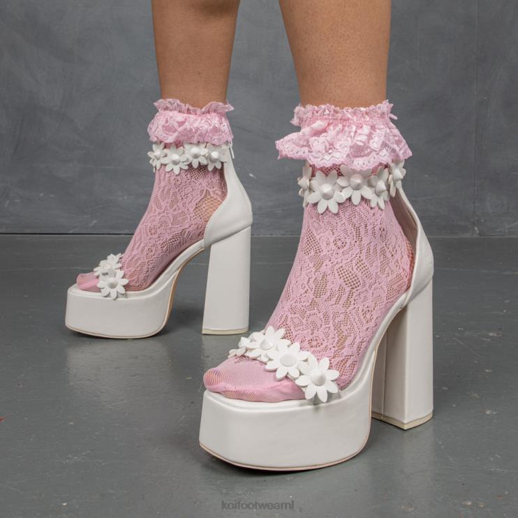 KOI footwear Nederland - wit vrouwen KOI footwear een geheim sneeuwklokje-arrangement hakken 4T60049