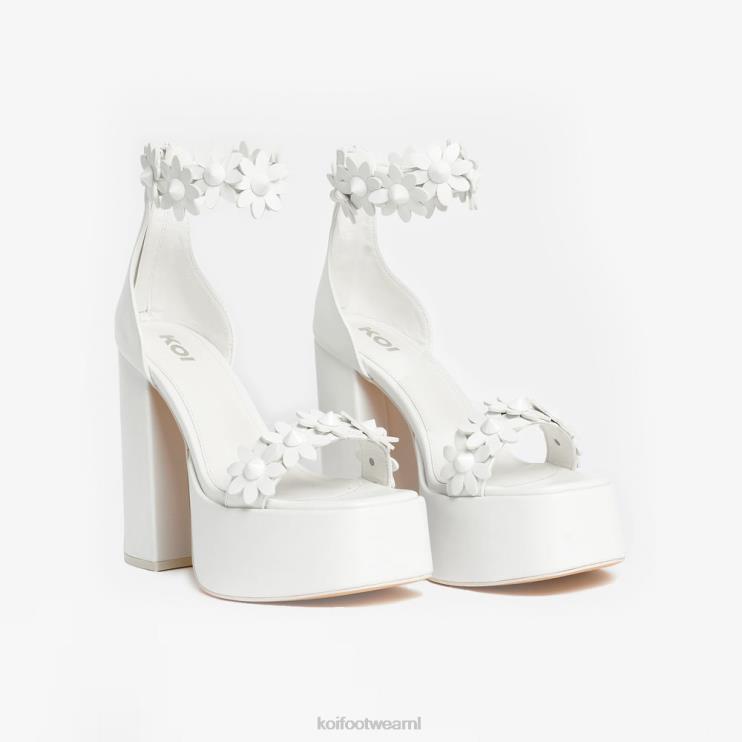 KOI footwear Nederland - wit vrouwen KOI footwear een geheim sneeuwklokje-arrangement hakken 4T60049