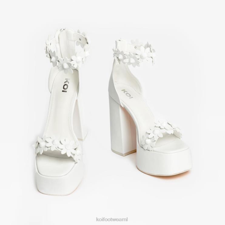 KOI footwear Nederland - wit vrouwen KOI footwear een geheim sneeuwklokje-arrangement hakken 4T60049