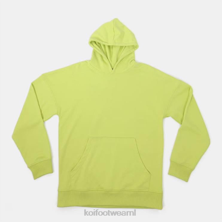 KOI footwear NL - groente vrouwen KOI footwear Oversized hoodie van ingelegd slijm 4T600164