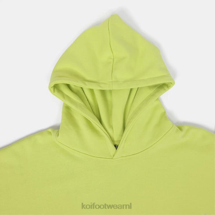 KOI footwear NL - groente vrouwen KOI footwear Oversized hoodie van ingelegd slijm 4T600164