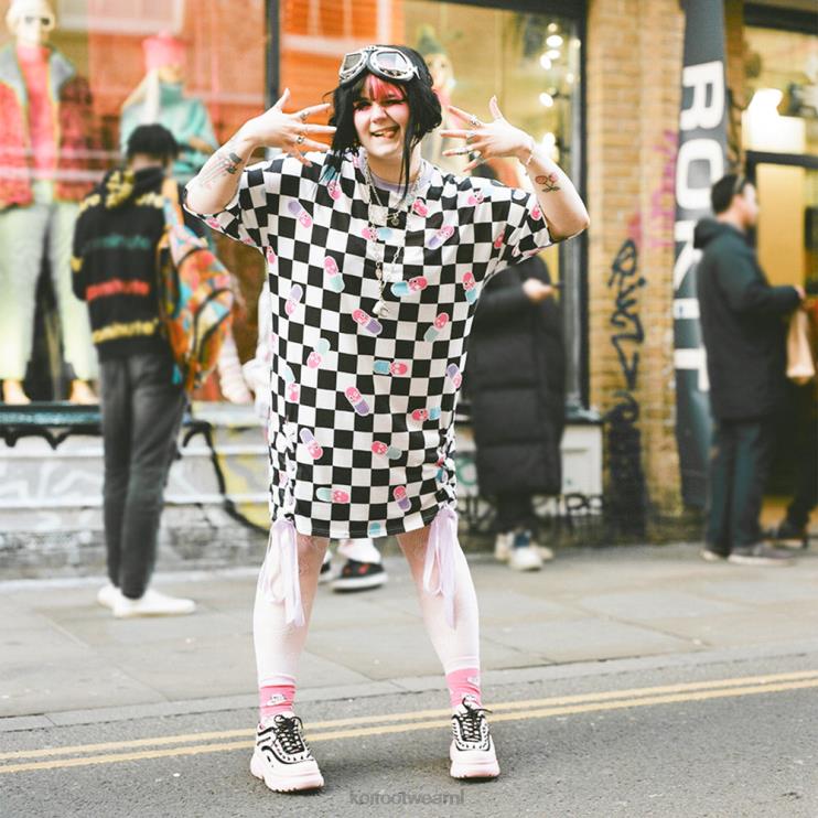 KOI footwear NL - multi vrouwen KOI footwear Yami t-shirtjurk 4T600162