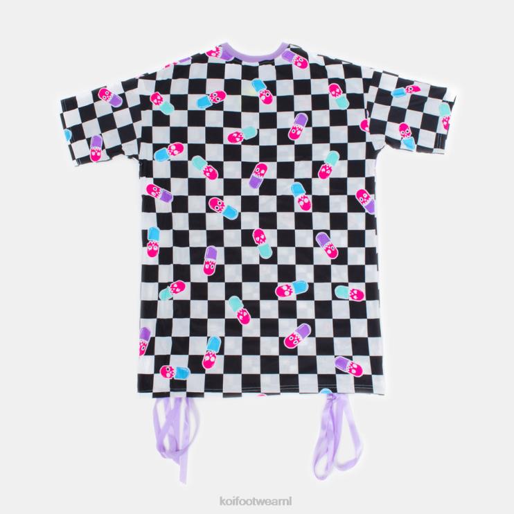 KOI footwear NL - multi vrouwen KOI footwear Yami t-shirtjurk 4T600162