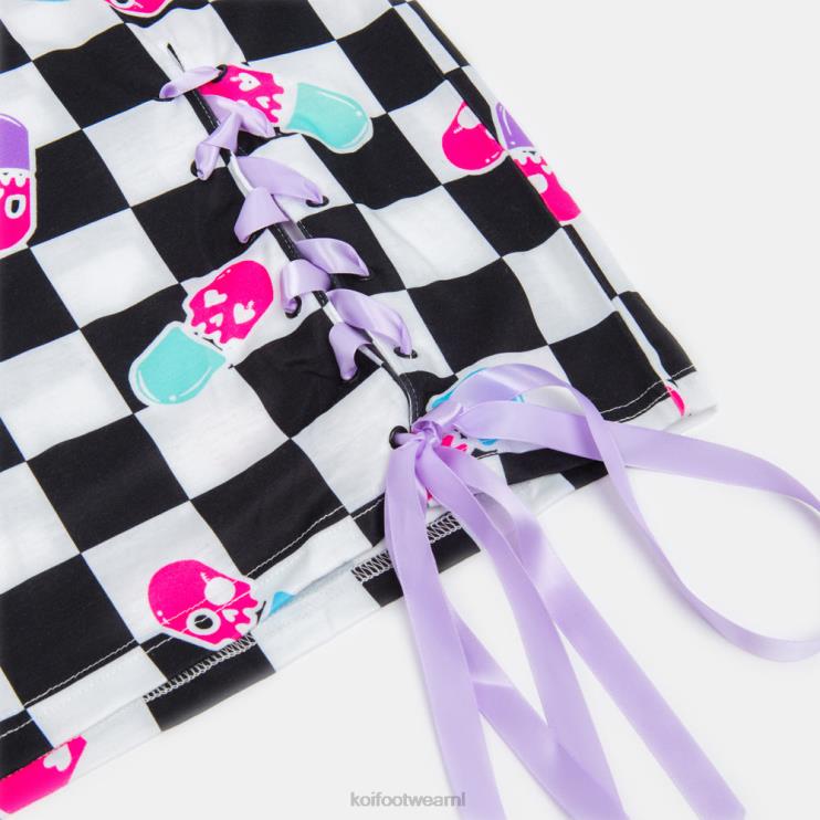 KOI footwear NL - multi vrouwen KOI footwear Yami t-shirtjurk 4T600162