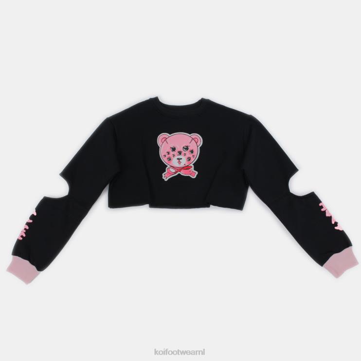 KOI footwear NL - zwart vrouwen KOI footwear Yami croptop 4T600156