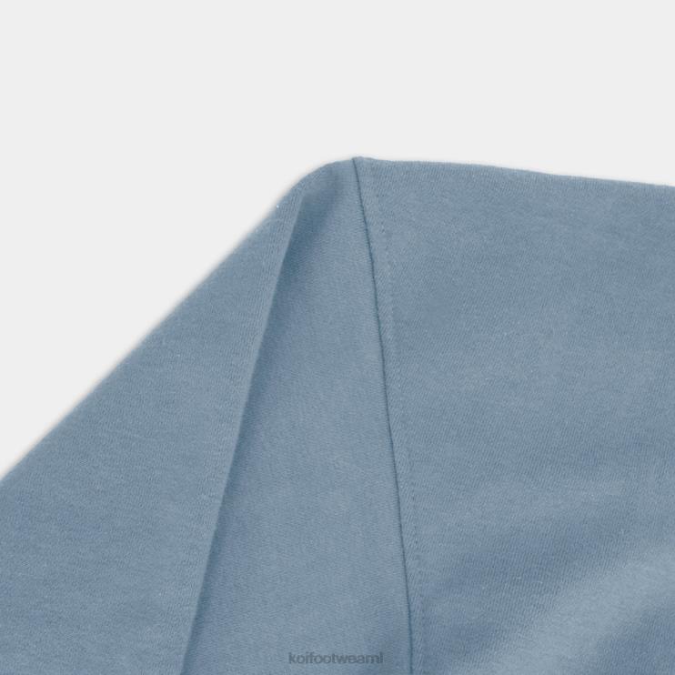 KOI footwear Nederland - blauw vrouwen KOI footwear Oversized hoodie met walvisbes 4T600165