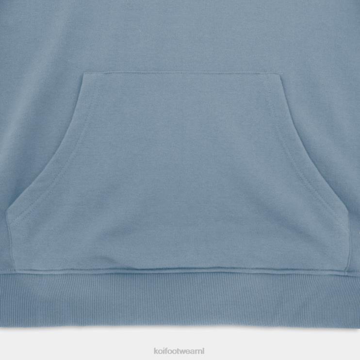 KOI footwear Nederland - blauw vrouwen KOI footwear Oversized hoodie met walvisbes 4T600165