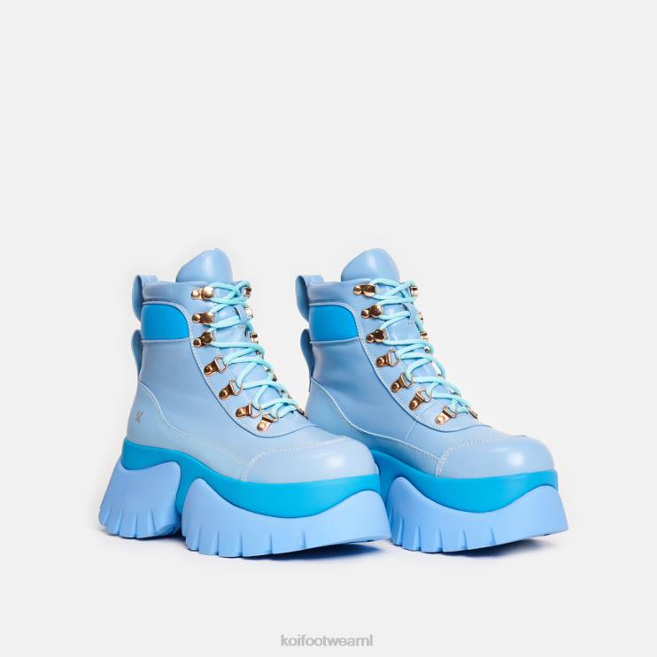 KOI footwear NL - blauw vrouwen KOI footwear crybaby vilun platformlaarzen 4T600106