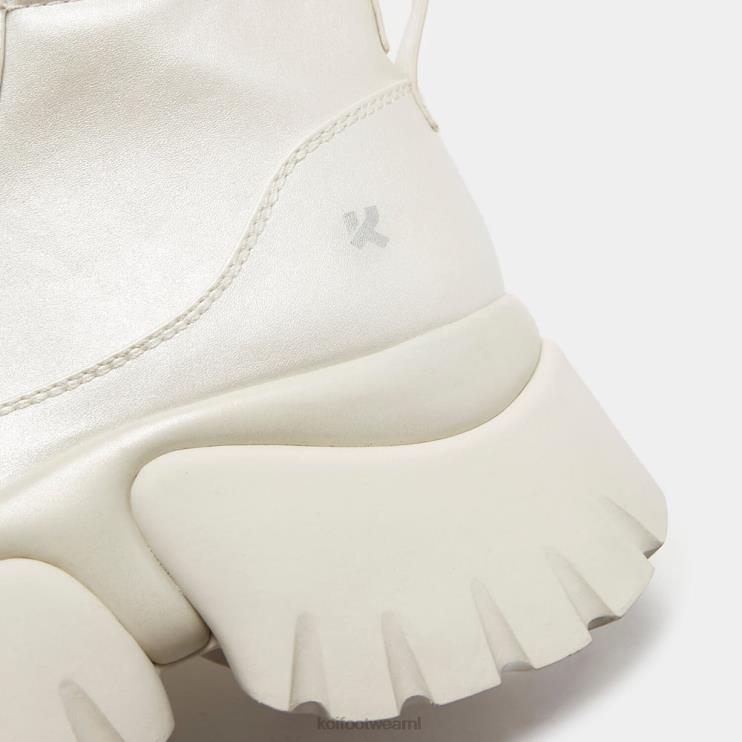 KOI footwear NL - wit vrouwen KOI footwear kleverige platformlaarzen 4T60078