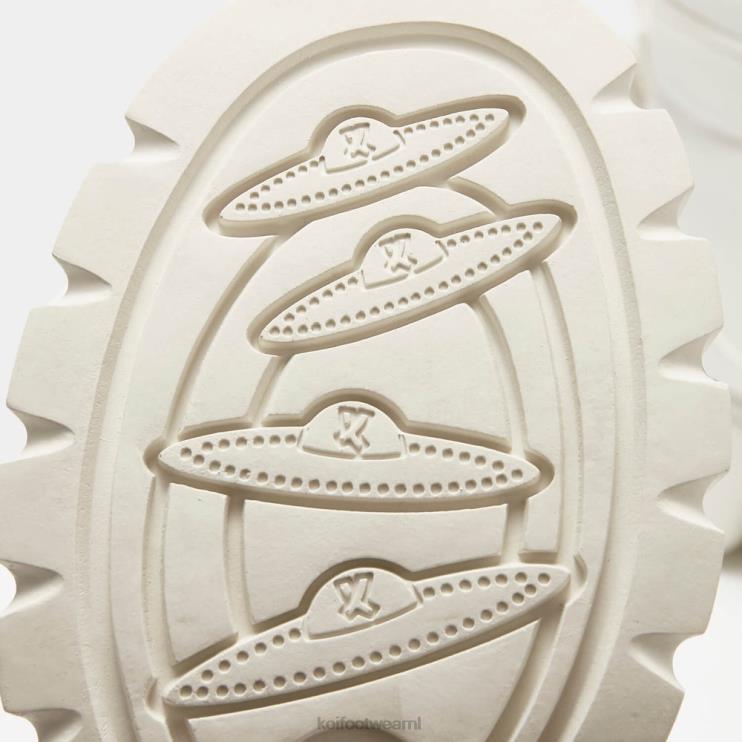 KOI footwear NL - wit vrouwen KOI footwear kleverige platformlaarzen 4T60078