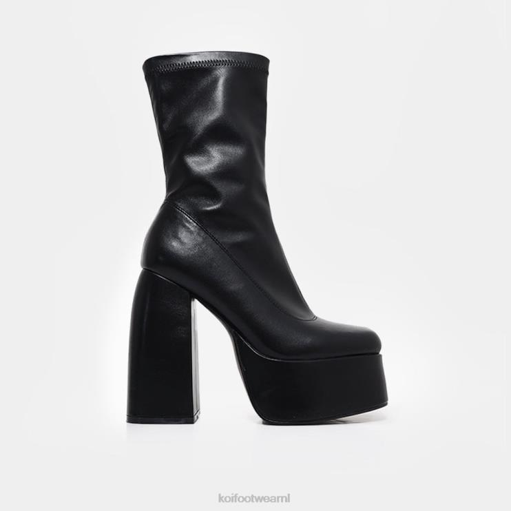 KOI footwear NL - zwart vrouwen KOI footwear akiba sokplatformhakken 4T600152