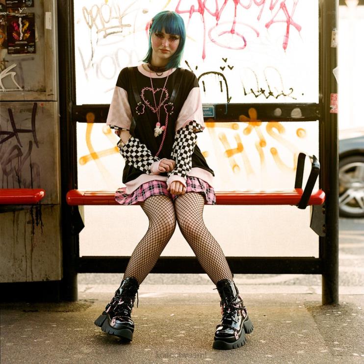 KOI footwear NL - zwart vrouwen KOI footwear pillen en stille drankjes vilunlaarzen 4T60098