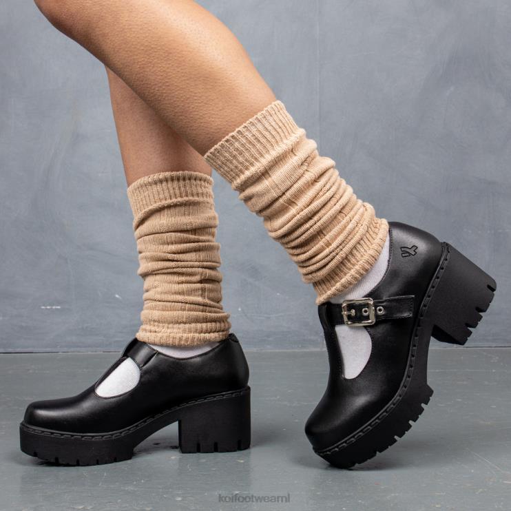 KOI footwear Nederland - zwart vrouwen KOI footwear Kazuki-schakelaar Mary Janes 4T6009