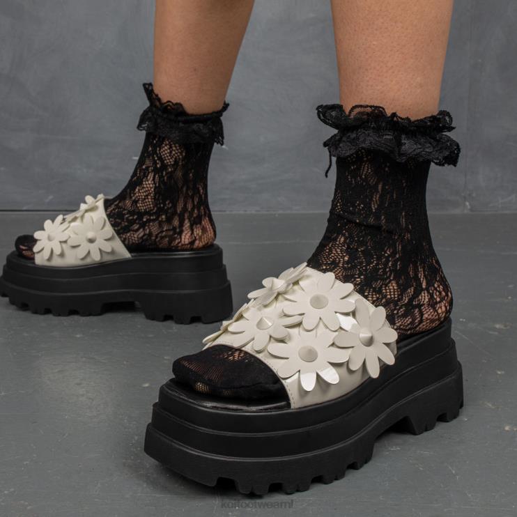 KOI footwear NL - wit vrouwen KOI footwear een geheim sneeuwklokjesarrangement sliders 4T600150