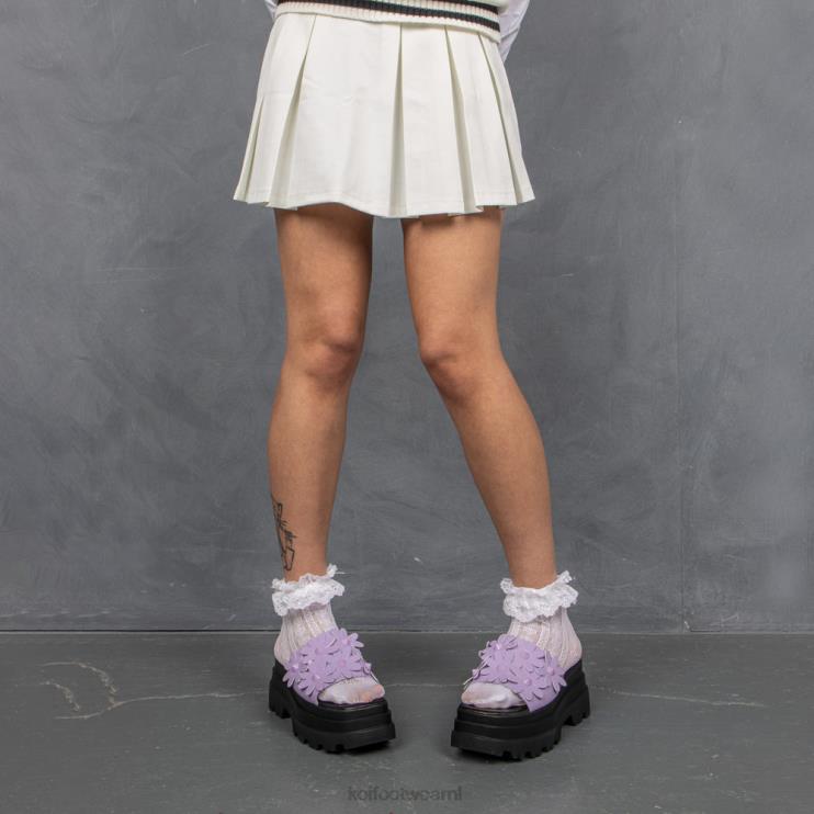 KOI footwear Nederland - paars vrouwen KOI footwear een geheim lavendelarrangement sliders 4T600149