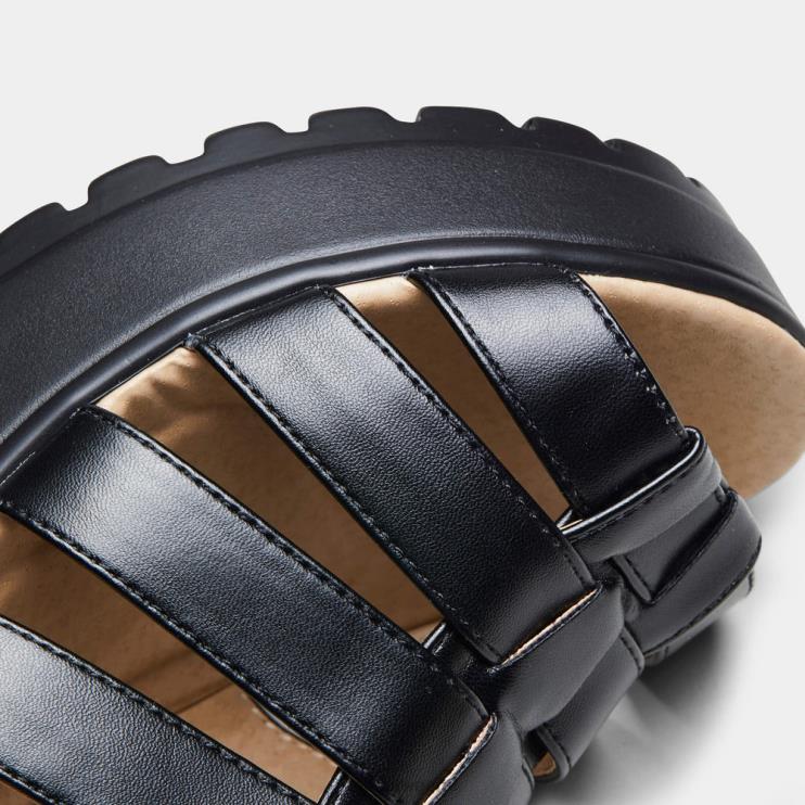 KOI footwear Nederland - zwart vrouwen KOI footwear sii sandalen met bandjes en schoenplaatjes 4T600137