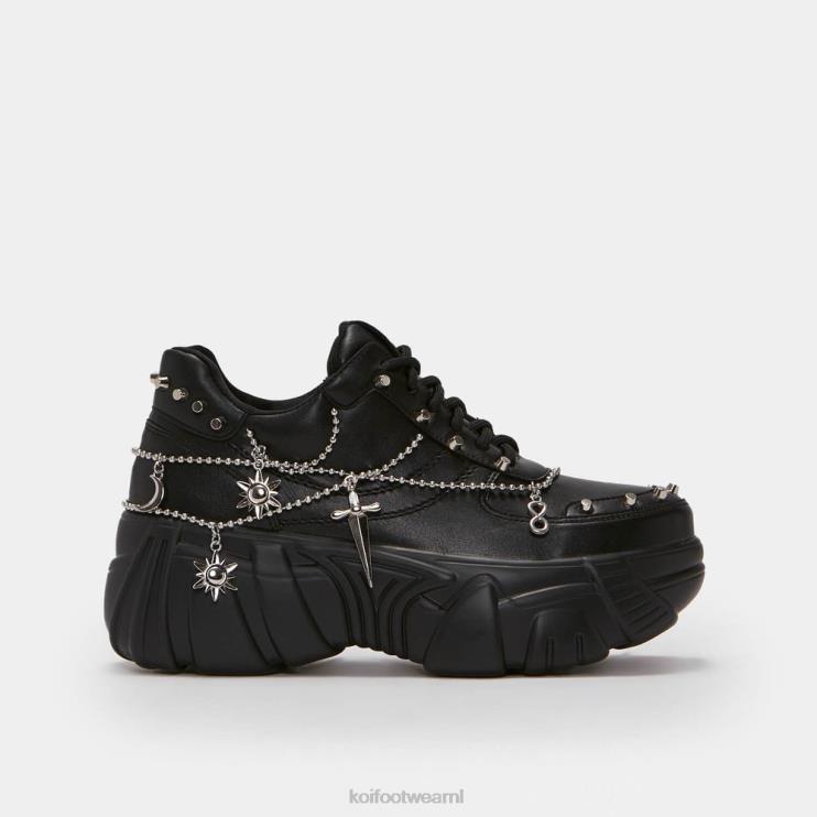 KOI footwear NL - zwart vrouwen KOI footwear Jinx Mystic Charm-sneakers 4T600124