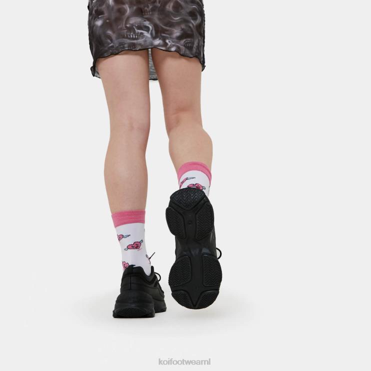 KOI footwear NL - zwart vrouwen KOI footwear Lizzies v2 extra dikke sneakers 4T600120