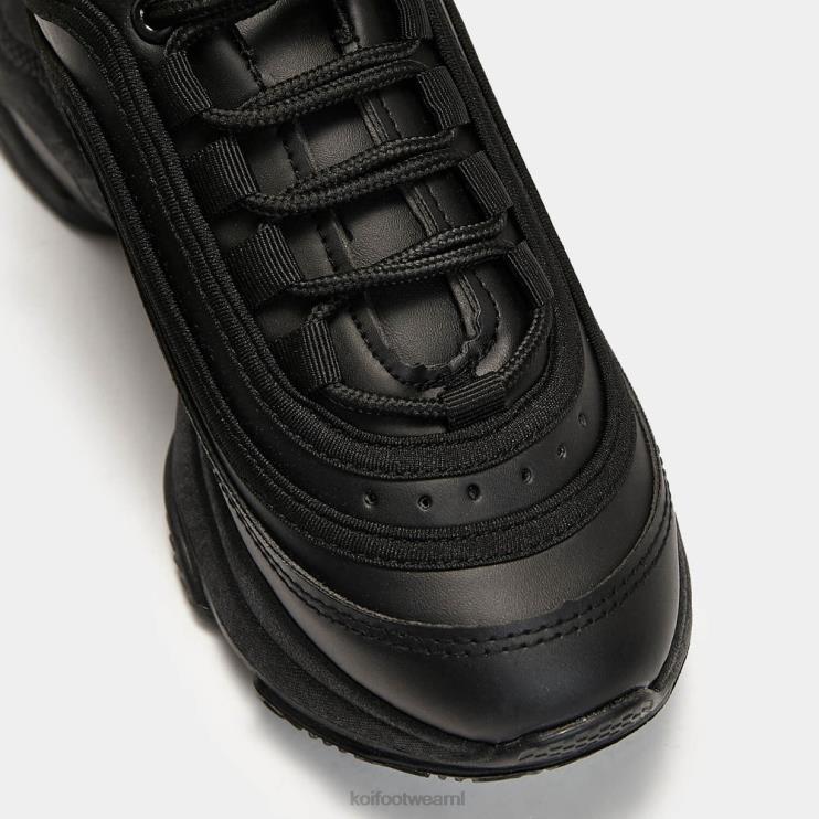 KOI footwear NL - zwart vrouwen KOI footwear Lizzies v2 extra dikke sneakers 4T600120