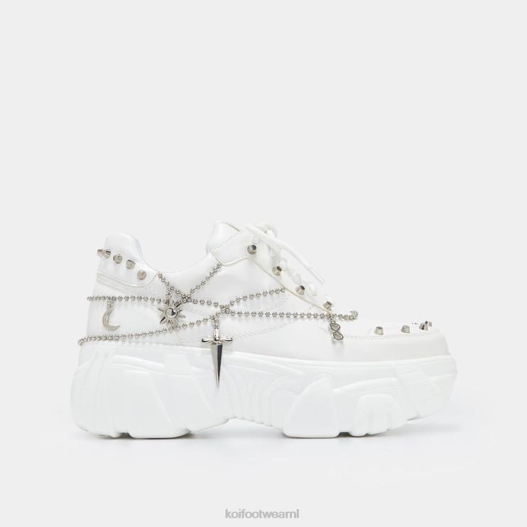 KOI footwear Nederland - wit vrouwen KOI footwear Jinx Mystic Charm-sneakers 4T600123