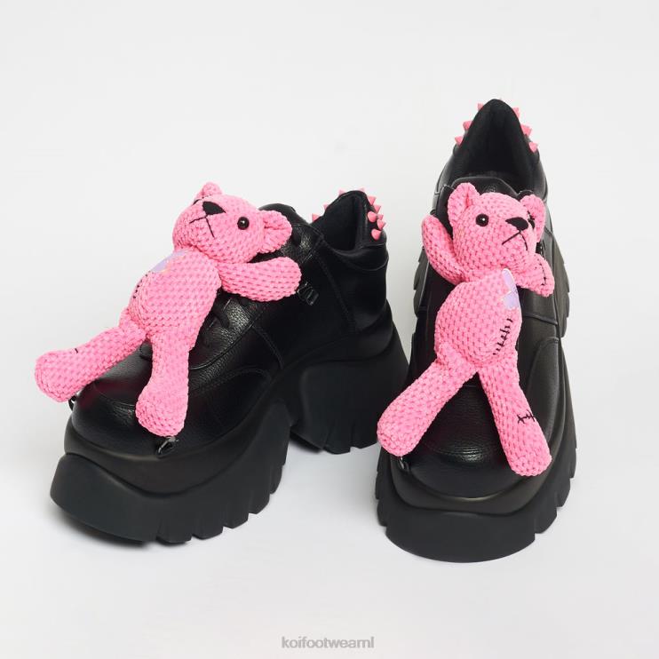 KOI footwear Nederland - zwart vrouwen KOI footwear de sombere vilun-trainers 4T600119