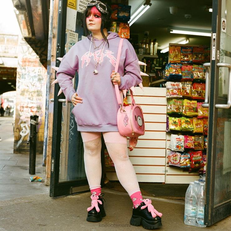 KOI footwear Nederland - zwart vrouwen KOI footwear de sombere vilun-trainers 4T600119